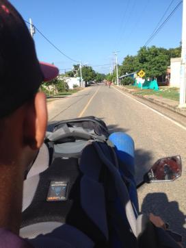 the crazy mototaxi ride to Mompox